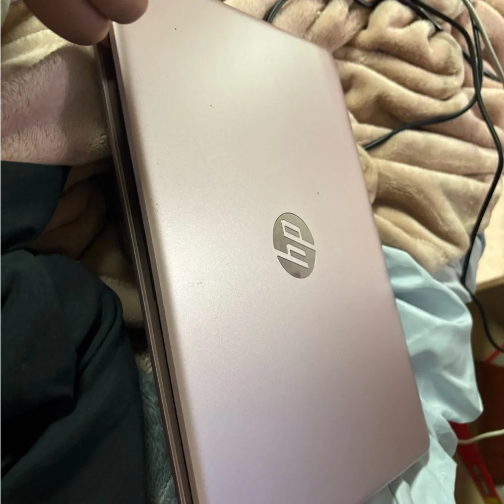 HP Rose Gold Laptop
